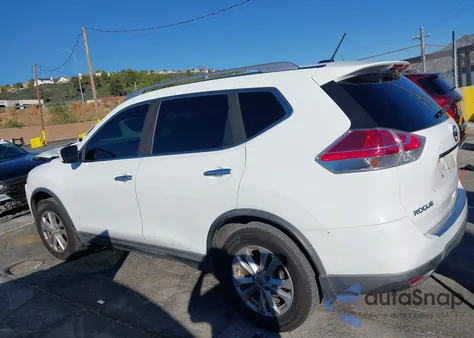2016 Nissan Rogue Sv z USA, uszkodzony, nr VIN KNMAT2MT0GP685422